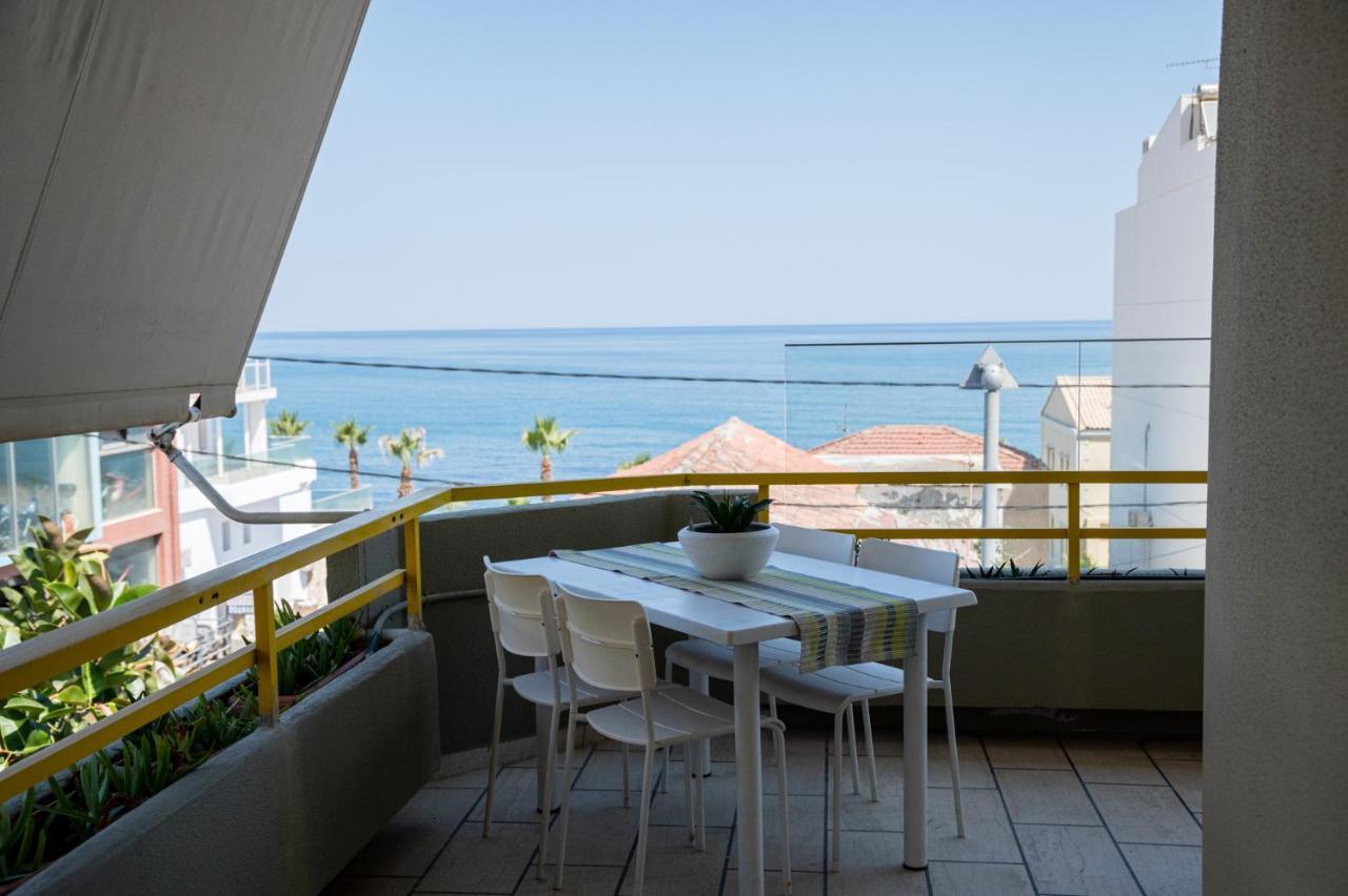 Eftihia Apartments By The Sea Rethymno Esterno foto