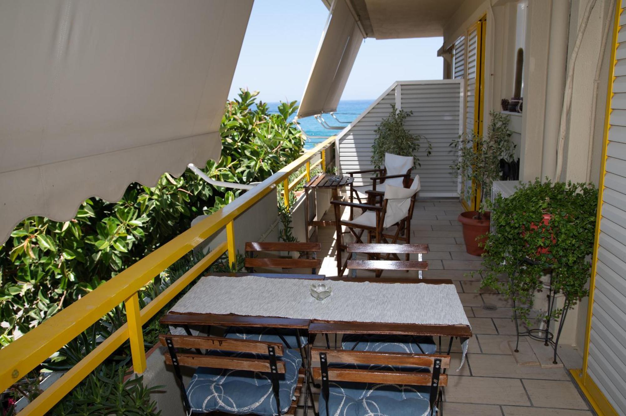 Eftihia Apartments By The Sea Rethymno Esterno foto